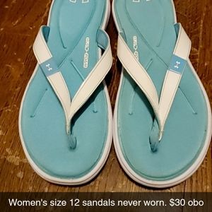Under armour sandals
